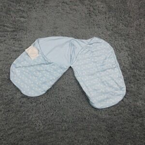 Mama Coco Cocoon Swaddle Gown Baby 3-6M Blue Sailboat Shores Nautical NWT